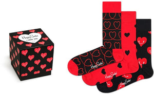 Happy Socks 3-Pack I Love You Gift Box 41-46