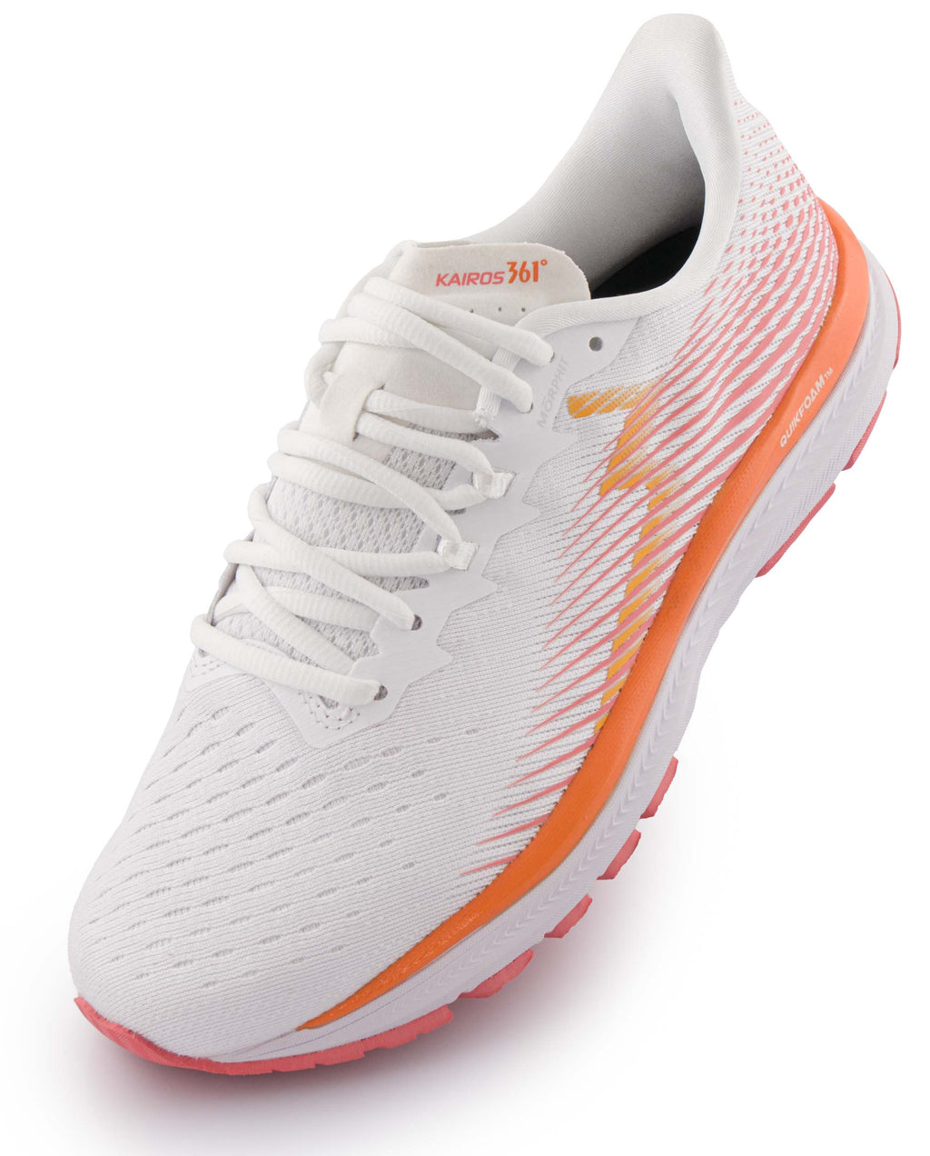 Women's Running Shoes 361° Wms Kairos White-Georgia Peach 41.5