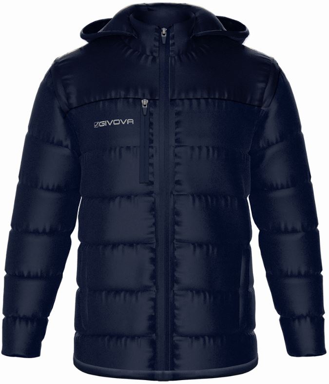 Winter Jacket Givova Prime Unisex Blue Xl