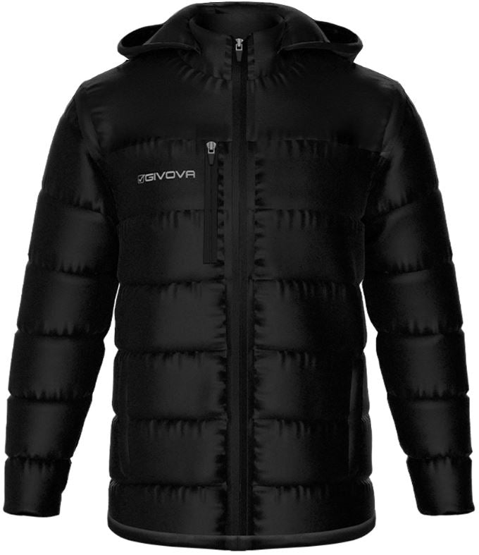 Winter Jacket Givova Prime Unisex Black L