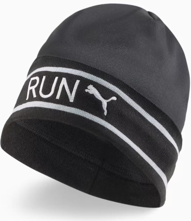 Winter Cap Puma Unisex Classic Running Cuff Beanie Black,