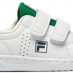 Fila Crosscourt Misura 23 White/Green Junior