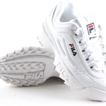 Fila Disruptor II White Navy Red Women