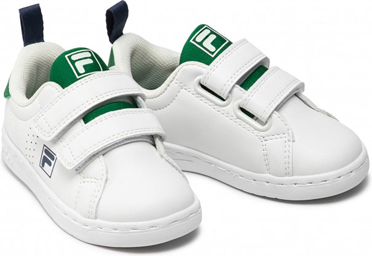 Fila Crosscourt Misura 23 White/Green Junior