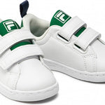 Fila Crosscourt Misura 23 White/Green Junior