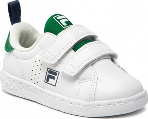 Fila Crosscourt Misura 23 White/Green Junior