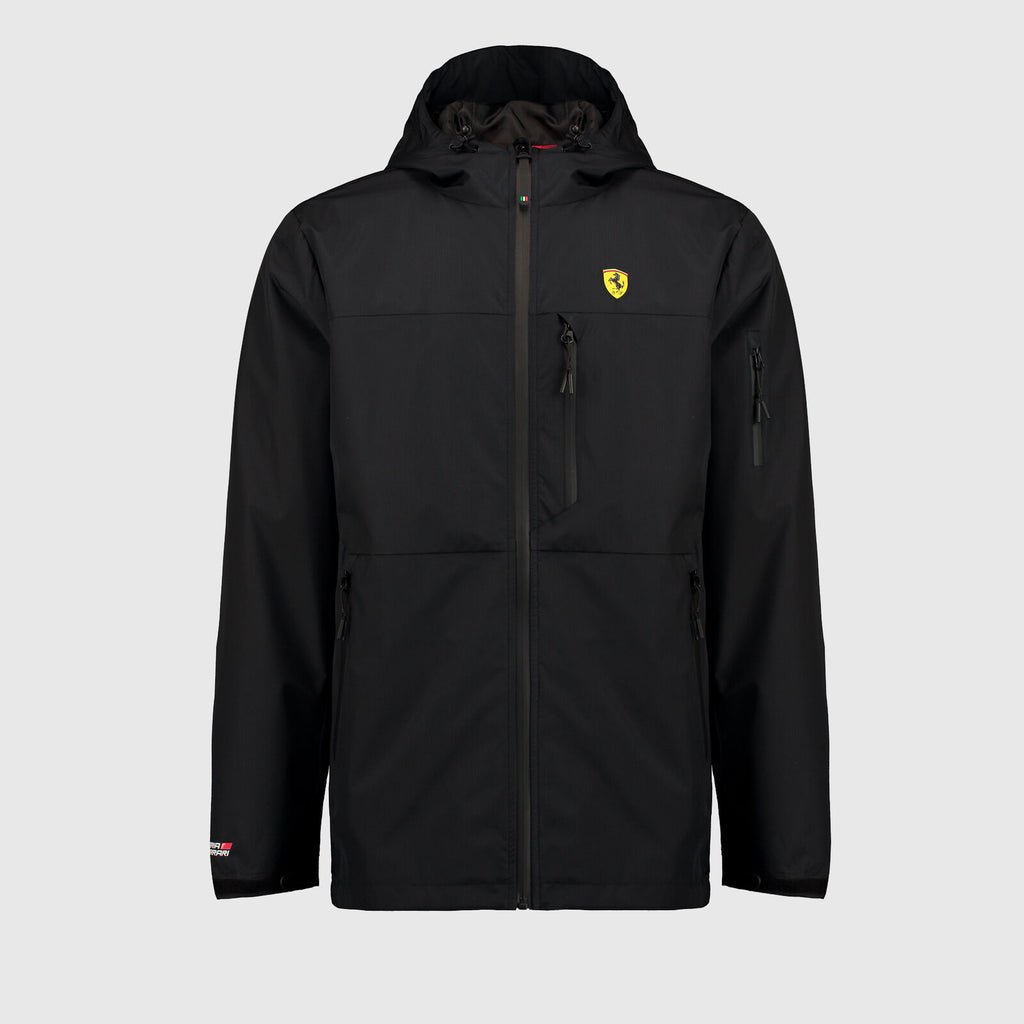 Ferrari 2018 Rain Jacket Black